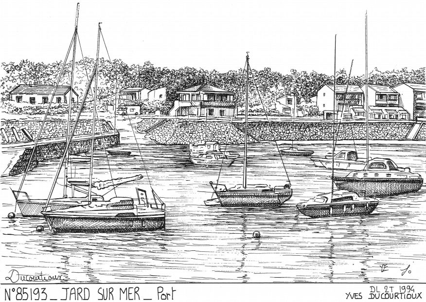 N 85193 - JARD SUR MER - port